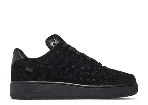 louis vuitton air force 1 triple black.